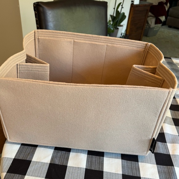 NEW LARGE Celine Big Bag Insert Taupe - Picture 4 of 5